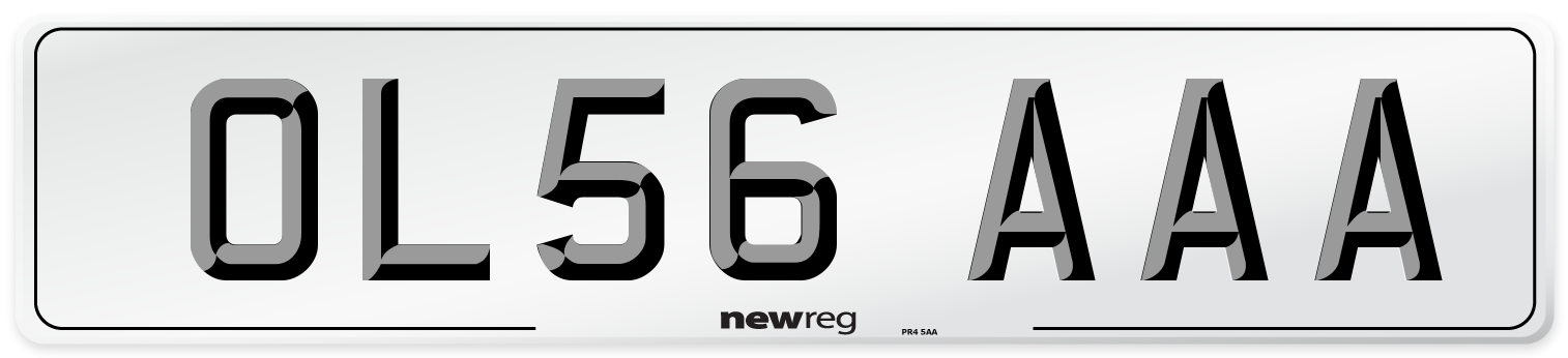 OL56 AAA Number Plate from New Reg